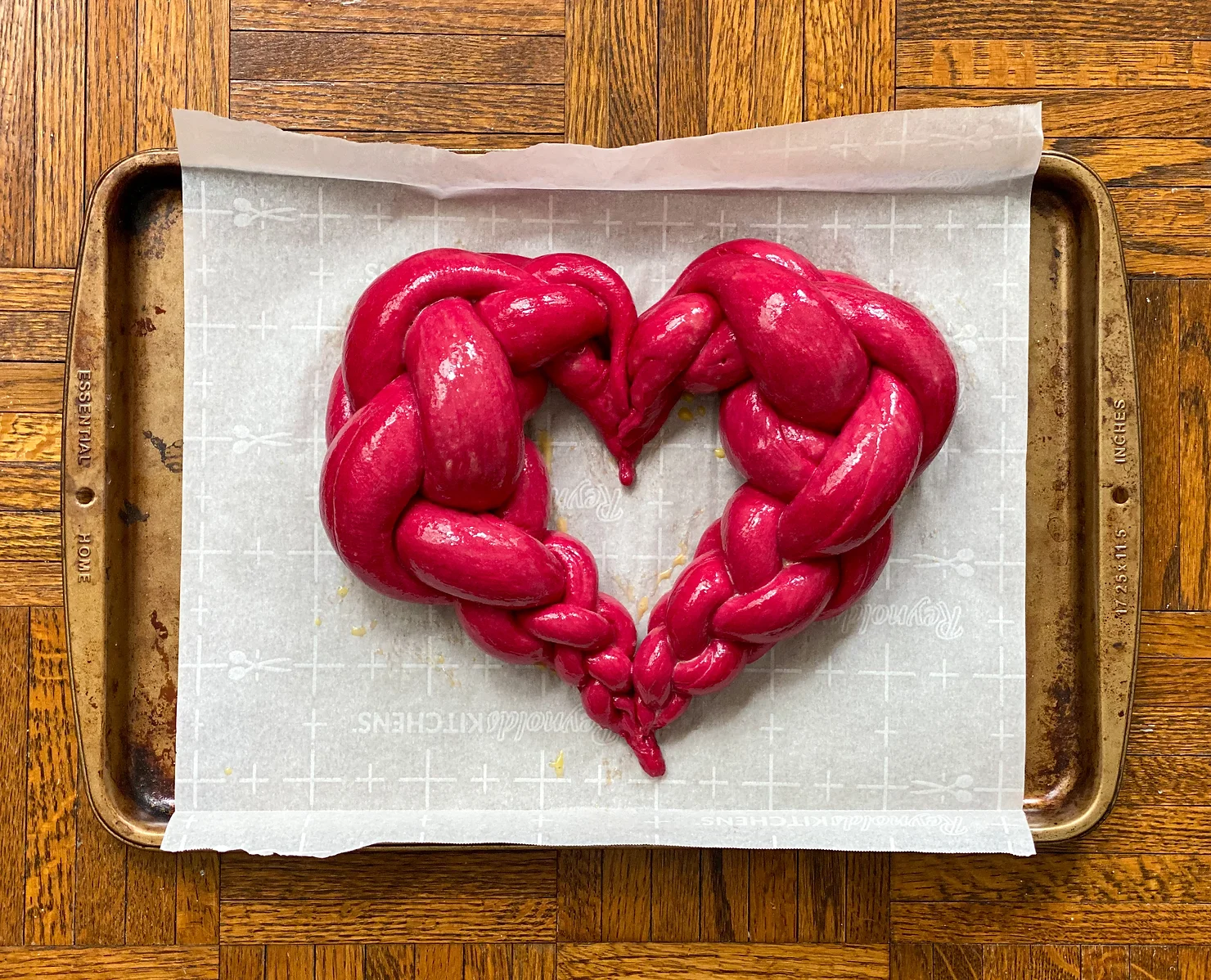 Picture for Valentine’s Challah
