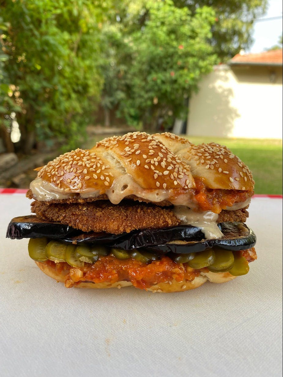 Picture for Challah Schnitzel Sandwich