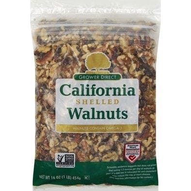 walnuts, toasted