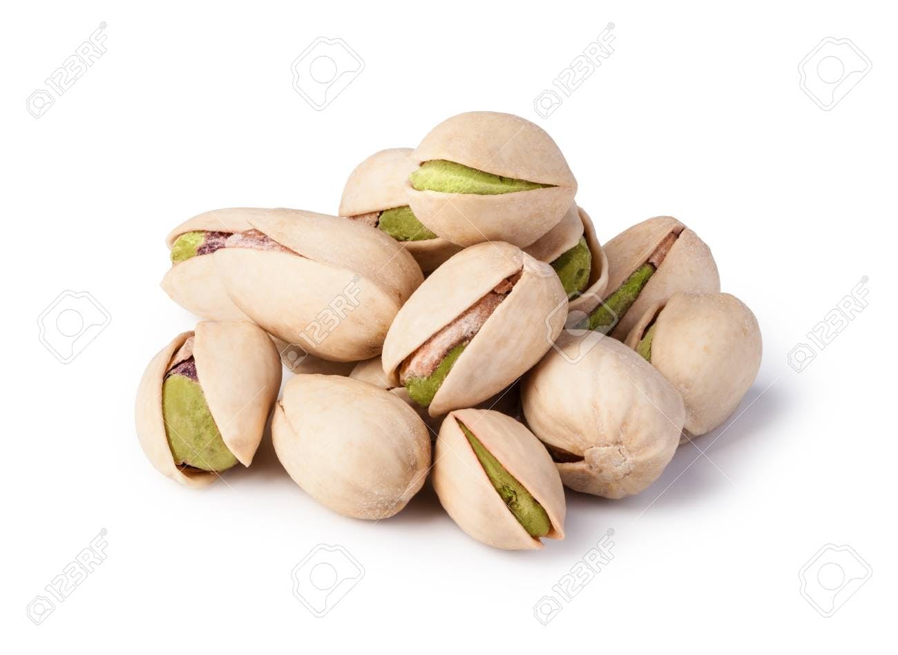 Toasted pistachios