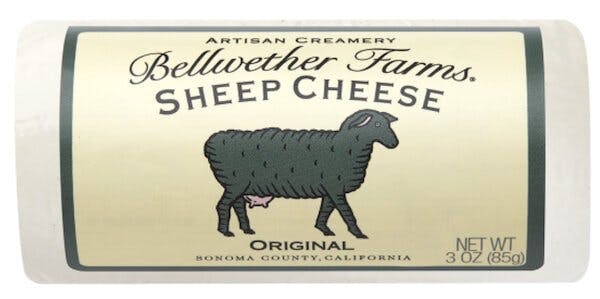 soft sheep/goat cheese (optional)