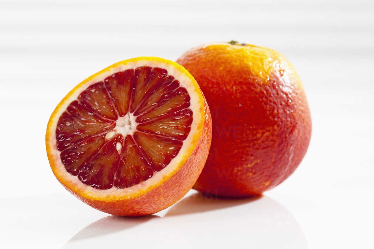 blood (or regular) orange juice
