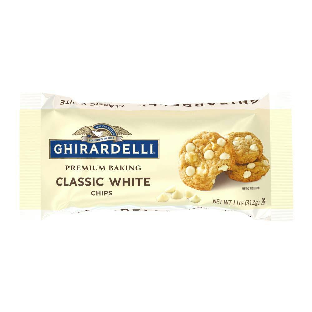 white chocolate chips or caramel chips