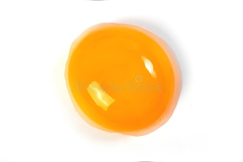 Two free  range egg yolks
