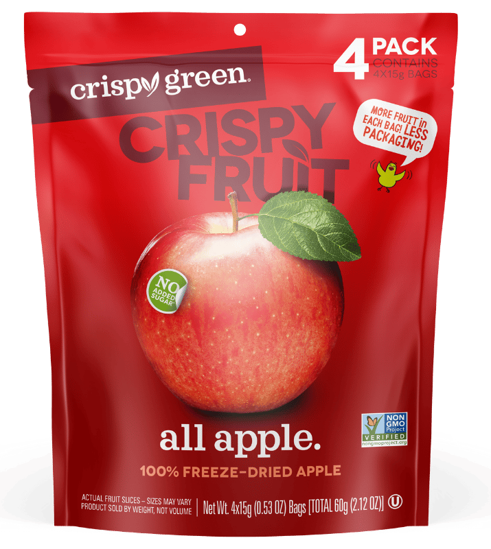 freeze dried apples (one bag)