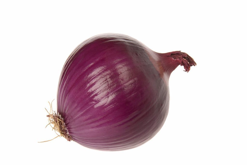 red onion, sliced
