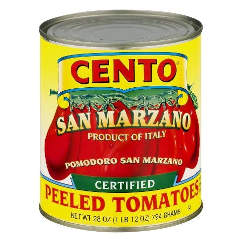 of San Marzano tomatoes