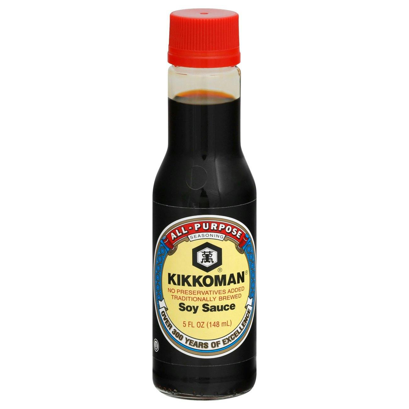 of soy sauce