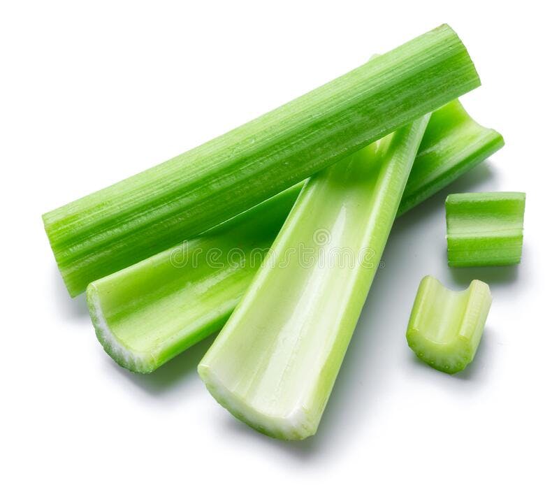 rib of celery (cubed)