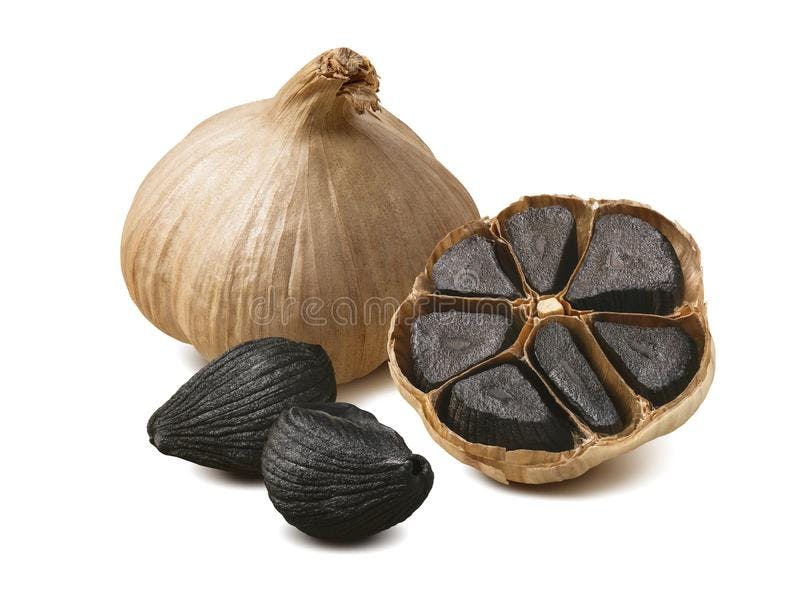 of black garlic 