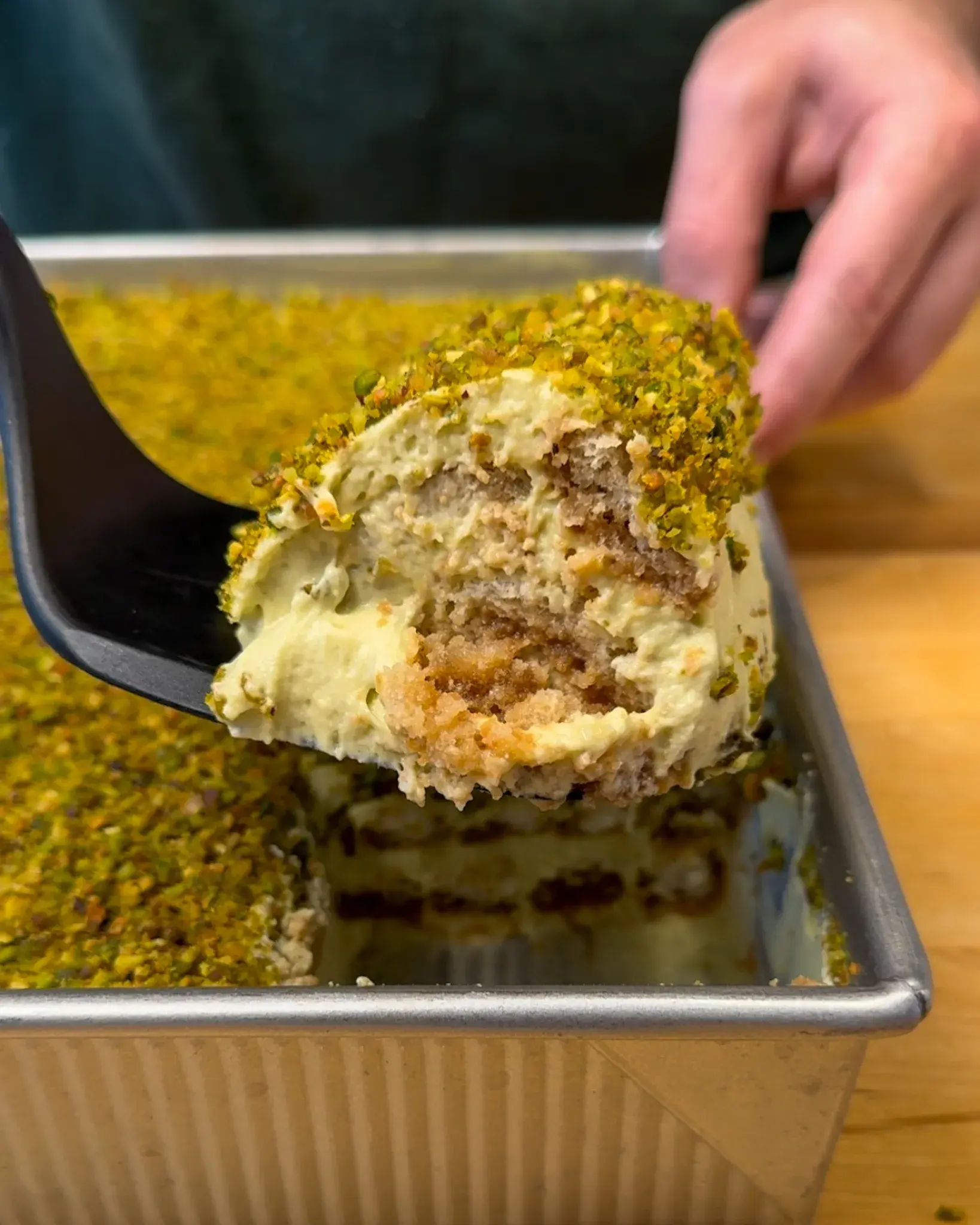 Pistachio Tiramisu