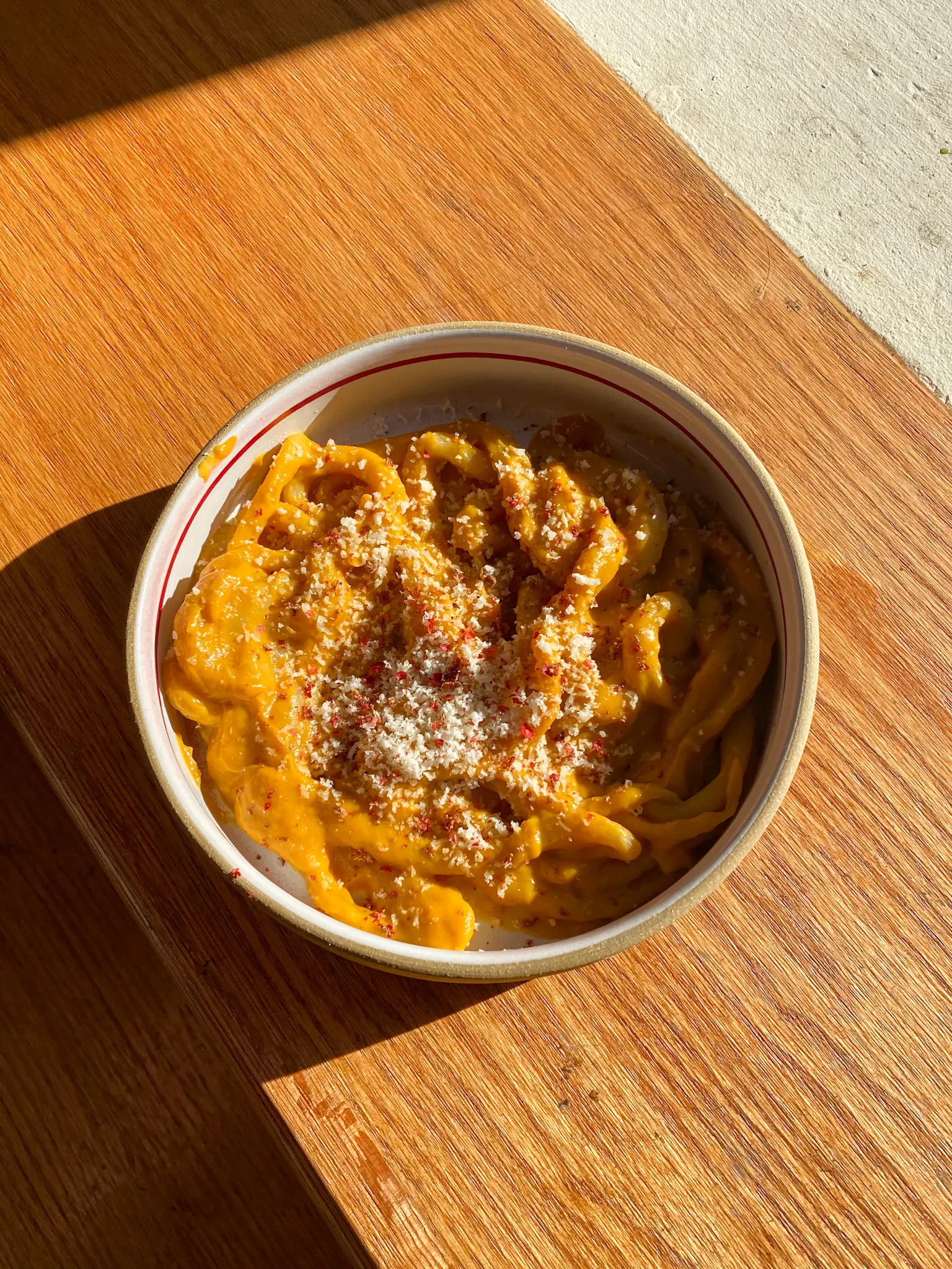 Spicy Squash Pici Pasta