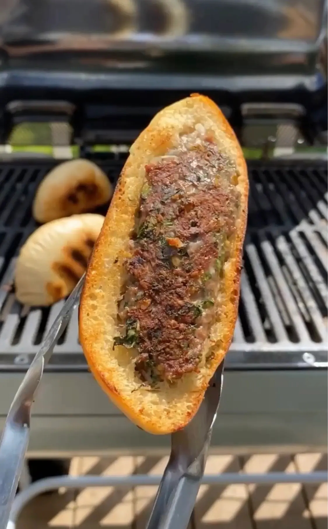 Arais (Grilled Meat Stuffed Pita)