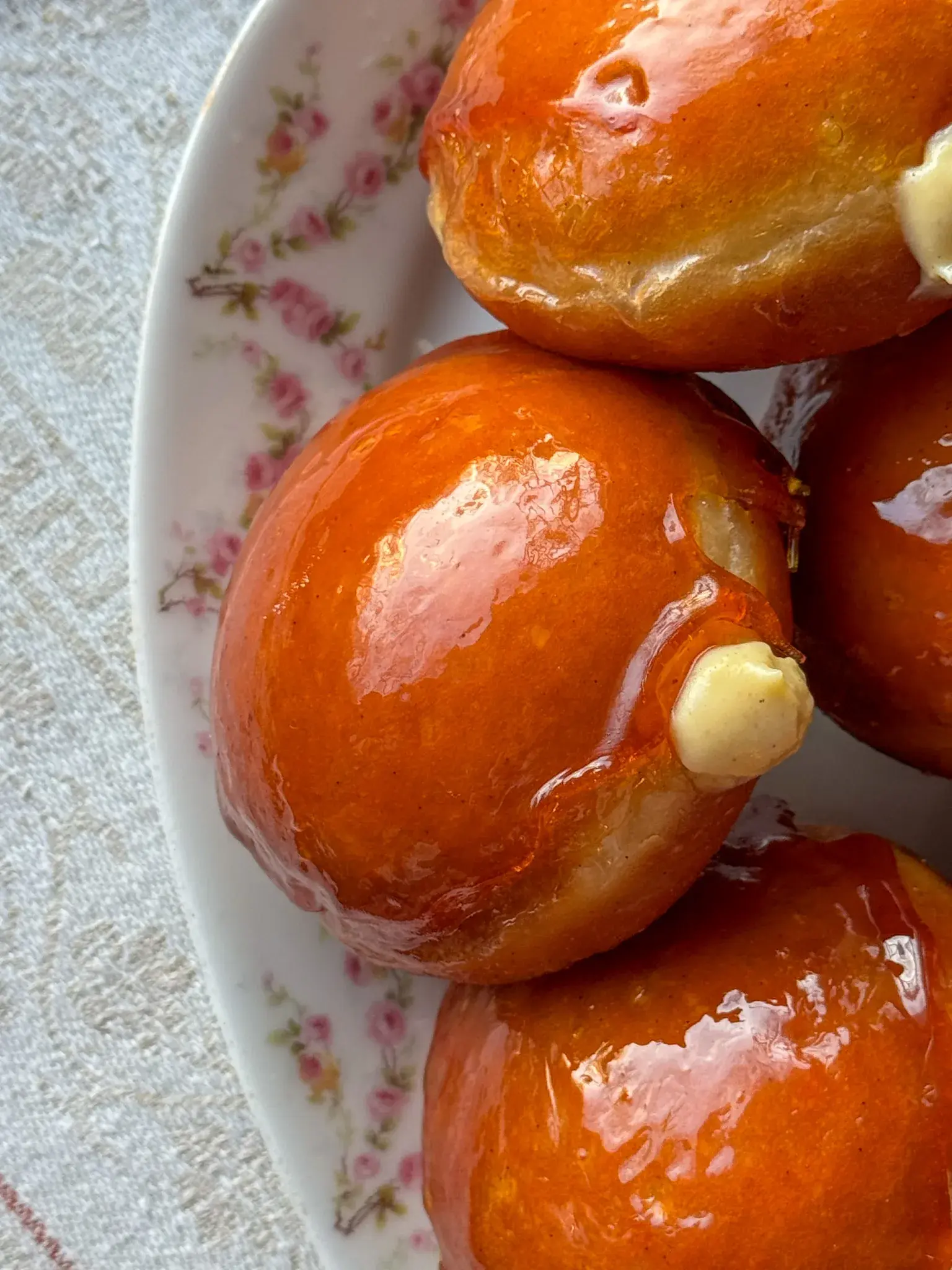Eggnog Crème Brûlée Donut