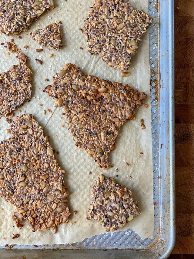 Sourdough Discard Crackers