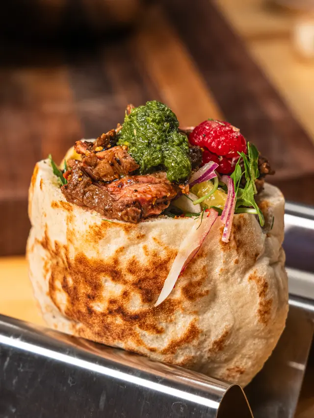 Beef Shawarma Sandwich