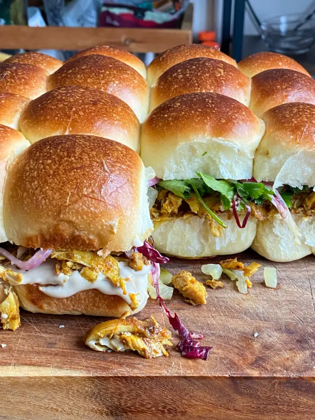 Chicken Shawarma Sliders