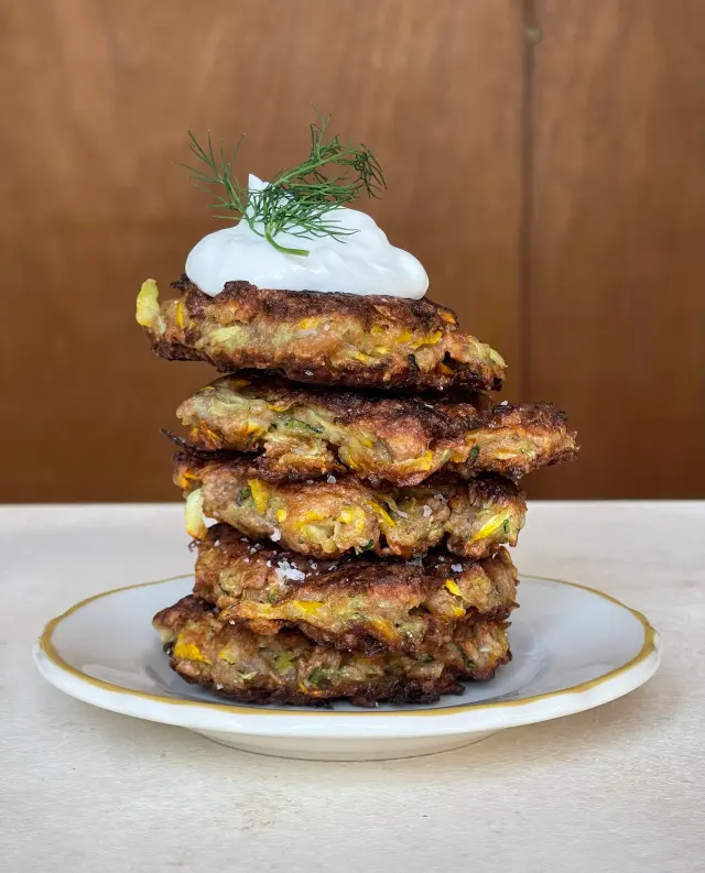 5 Ingredient Zucchini Fritters