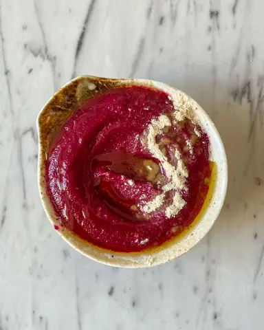 Beet-Goat Cheese Dip