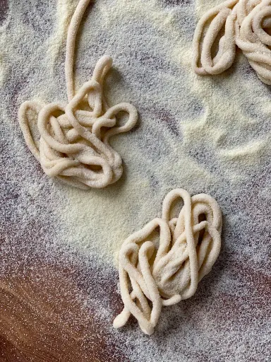 Pasta Pici (Hand-Rolled Pasta)