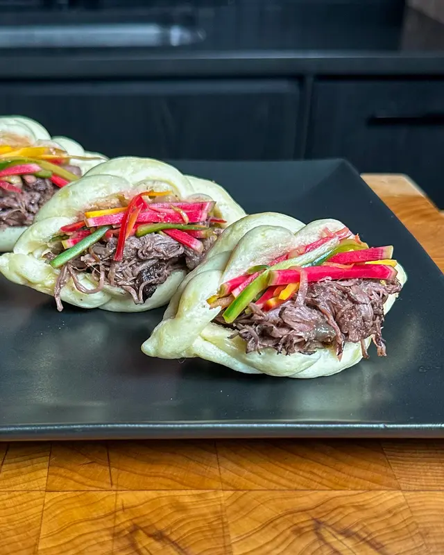 Short Rib Challah Bao