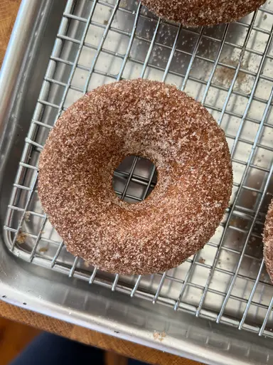 Pear Cider Donuts