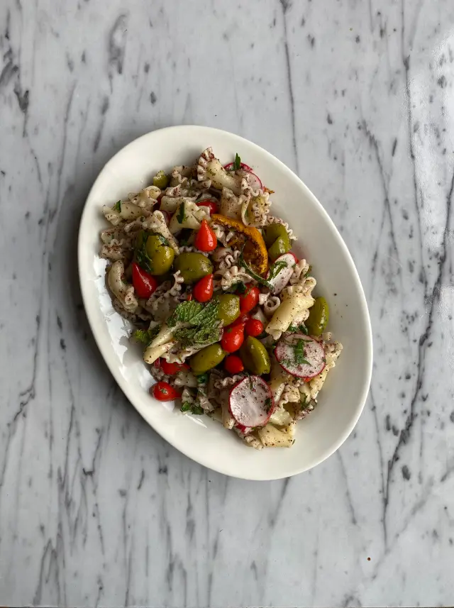 Middle Eastern Pasta Salad