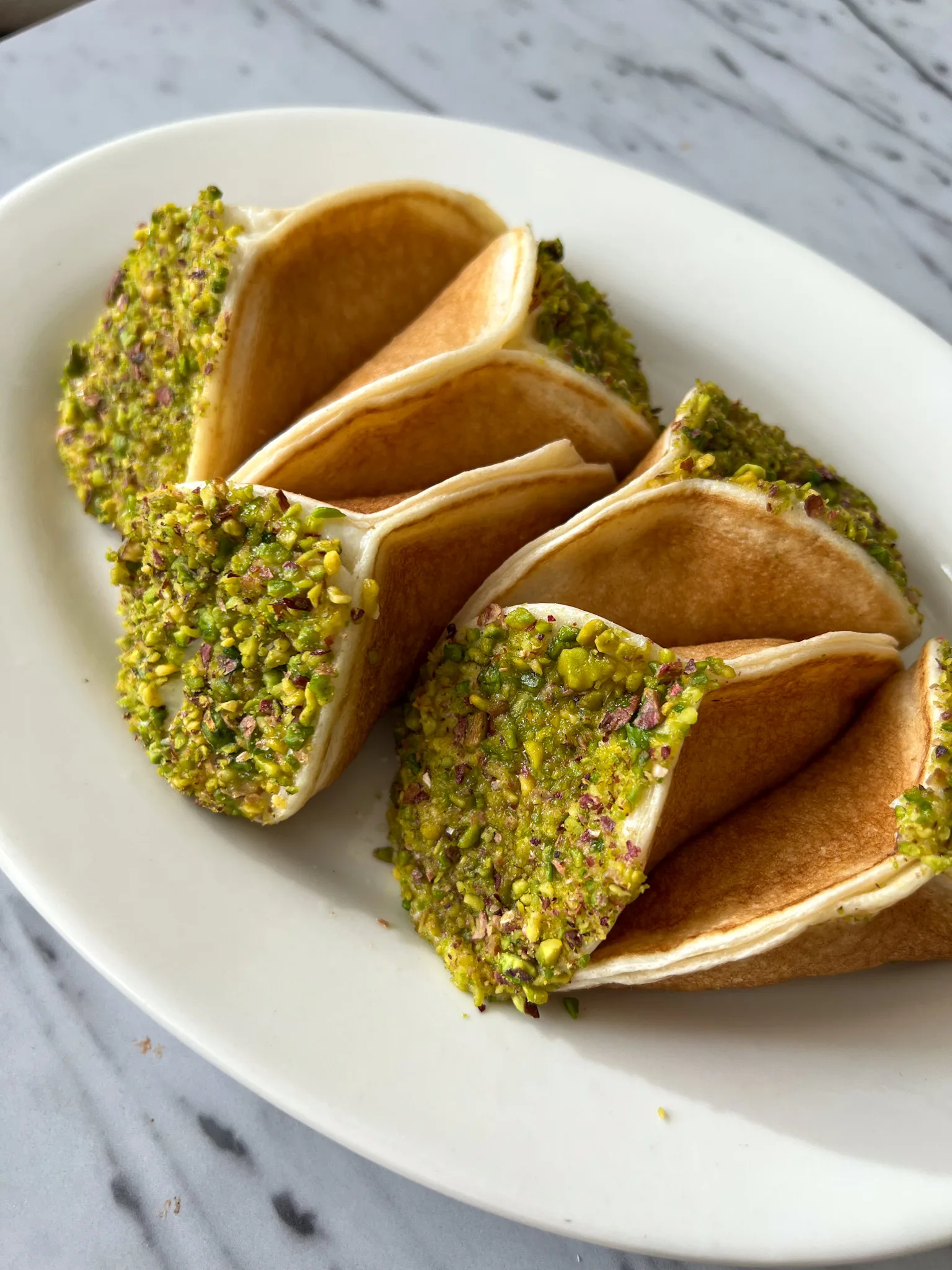 Pistachio and Cream Kataif