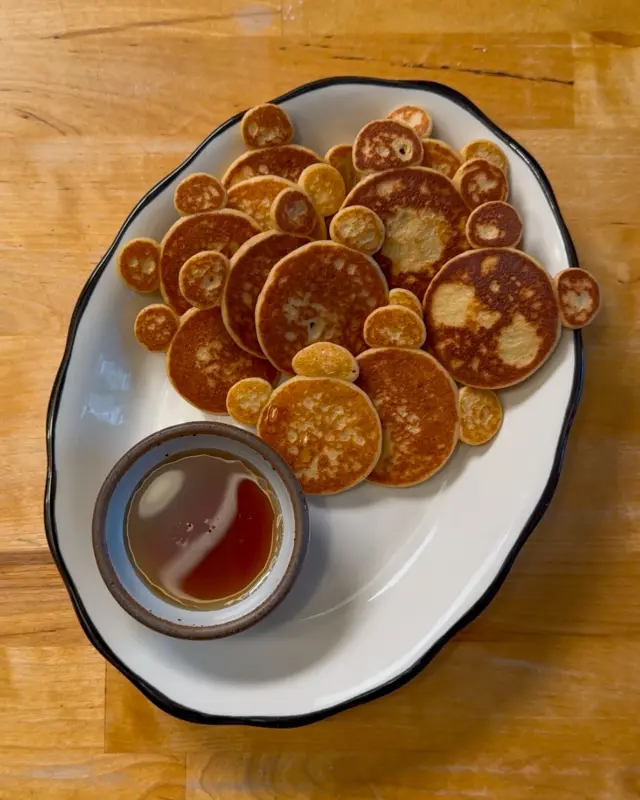 Mickey Mouse Protein Pancakes