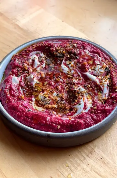 Spicy Beet-Labaneh Dip