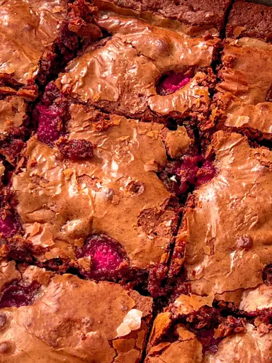 Raspberry Brownies
