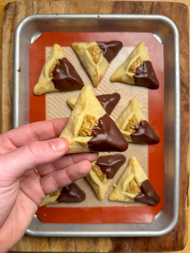 Dubai Chocolate Hamantachen