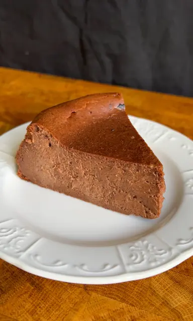 Chocolate Basque Cheesecake