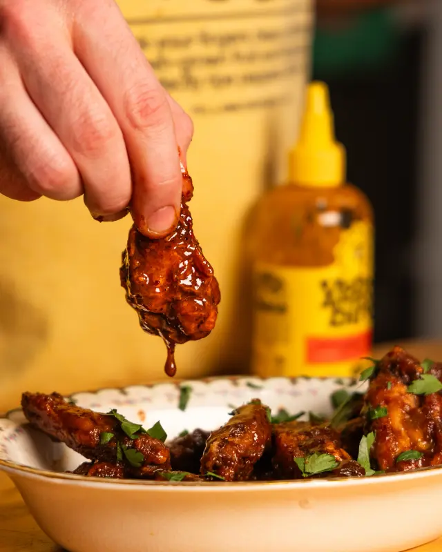 Sweet and Spicy Wings