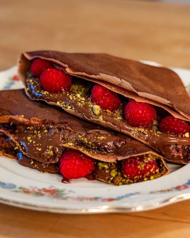 Chocolate Crepes