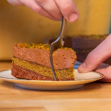 Dubai Chocolate Cheesecake